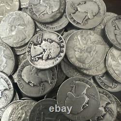 $10 Face Value 1 Full Roll Full Dates 90% Silver Quarters Please Read Des