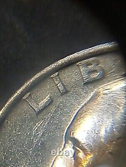 1776-1976 Bicentennial Quarter, No Mint Mark, Touching Ame At &Ar Dub Dy Ex Finger