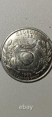 1788 Georgia Quarter, Silver, USA mint, Original Design make offer