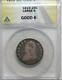 1819 Capped Bust Quarter ANACS G6