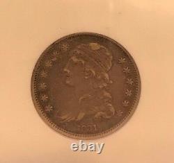 1831 Capped Bust Quarter Small Letters Extra Fine
