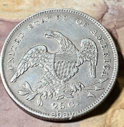 1831 Capped Bust Silver Quarter Sharp High Grade United States Coin