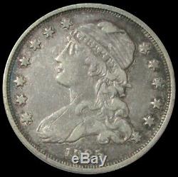 1835 Silver United States Capped Bust Quarter Type Coin Very Fine Condition