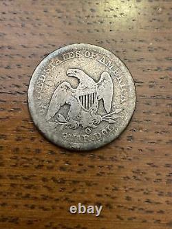 1847-O Seated Liberty Silver Quarter Grade Details United States Coin