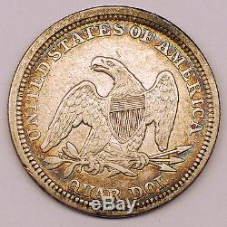 1857 United States Silver 1/4 Quarter Dollars Coin