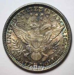 1892 United States Barber Quarter Dollar BU Brilliant Uncircated Condition
