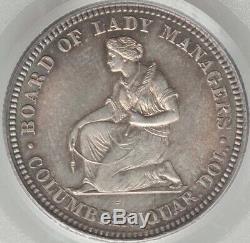 1893 Isabella Commemorative Silver Quarter Dollar PCGS MS-64 Mint State 64