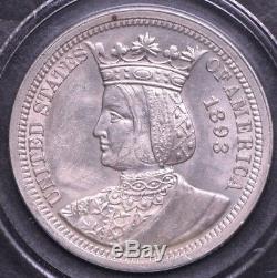1893 World's Columbian Exposition, Isabella Quarter Rare Key Date Quarter