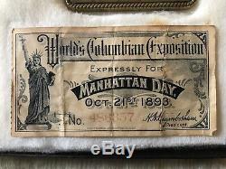 1893 Worlds Fair Columbian Exposition 7 Collectibles
