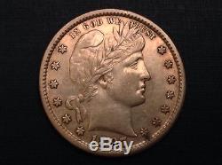 - 1897 S United States Barber Quarter Key Date