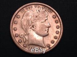 - 1897 S United States Barber Quarter Key Date