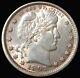 1897 United States Silver Barber Quarter Dollar Coin Au Condition
