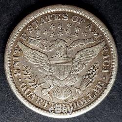 1897 United States of America Silver Quarter Dollar