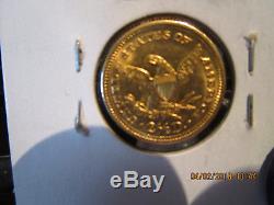 1905-P 2 1/2 Gold Quarter Eagle Mint State +++++