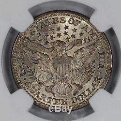 1916 D Barber Quarter 25c Ngc Certified Ms 61 Mint State Unc (013)
