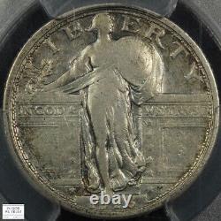 1916 Standing Liberty Silver Quarter 25C PCGS VF 20