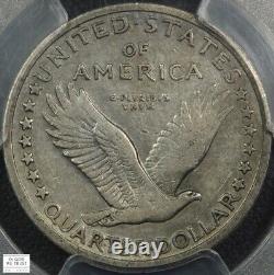 1916 Standing Liberty Silver Quarter 25C PCGS VF 20