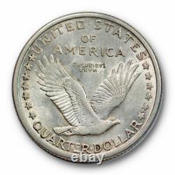 1917 D 25C Type 1 Standing Liberty Quarter Uncirculated Mint State #5106