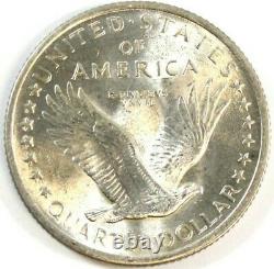 1917 Type 1 Standing Liberty 25¢ Silver Quarter (. 900 SILVER) MINT STATE UNC