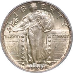 1920 Standing Liberty Quarter MS / Mint State 65, PCGS 25C C40583