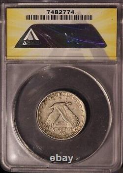 1923-S Standing Liberty Quarter, ANACS 40, Scarce date and grade