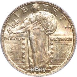1925 Standing Liberty Quarter MS / Mint State 65, PCGS 25C C40580