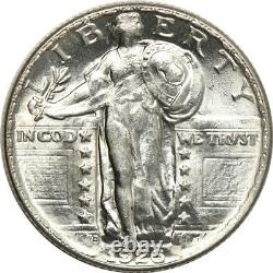 1926-D Standing Liberty Quarter, Mint State, 25c C00051691