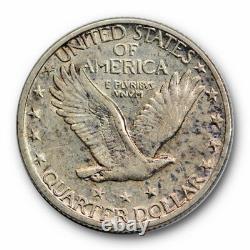 1926 S 25C Standing Liberty Quarter About Uncirculated to Mint State #7321
