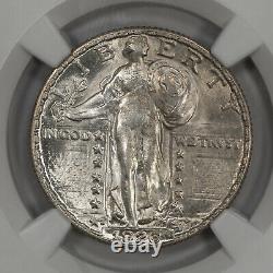 1926 S Standing Liberty Quarter 25c Ngc Certified Ms 63 Mint State Unc (004)