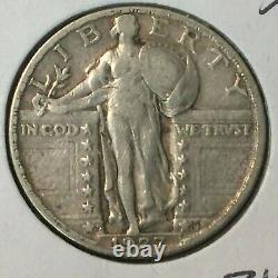 1927-S VF-XF Standing Liberty Quarter Nice Coin