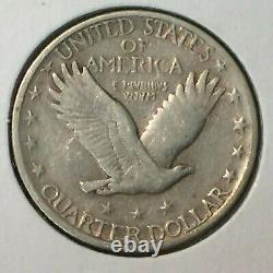 1927-S VF-XF Standing Liberty Quarter Nice Coin