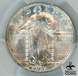 1928-S United States Standing Liberty 25c Silver Quarter Coin PCGS MS66