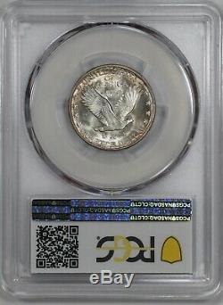 1929 D Standing Liberty Quarter Pcgs Certified Ms Mint State 64 (670)