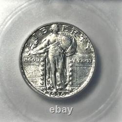 1930 Standing Liberty Silver Quarter AU53 ICG, Beautiful Coin! Looks MS