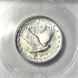 1930 Standing Liberty Silver Quarter AU53 ICG, Beautiful Coin! Looks MS
