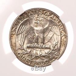 1932-S Washington 25C NGC Certified MS63 Mint State San Francisco Silver Quarter