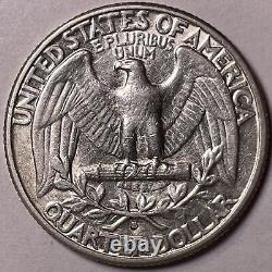 1932-S Washington Silver Quarter Almost Uncirculated AU Coin #10283