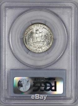 1935 S Washington Quarter 25c Pcgs Certified Ms 64 Mint State Unc (723)