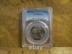 1937-D United States Washington Silver Quarter 25c PCGS MS63 Free S&H USA