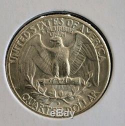 1939 S Uncirculated Washington Quarter Mint State Silver 90% -Rare-