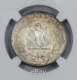 1941 D Washington Quarter 25c Ngc Certified Ms 67 Mint State Unc (057)
