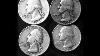 1950 1953 Washington Quarters Low Mintage And 90 Silver