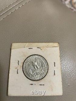 1956 D Washington Quarter BU Uncirculated Mint State 90% Silver 25c US Coin