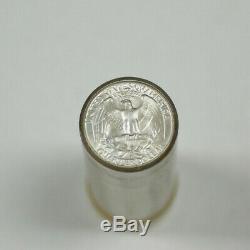 1960-D United States Roll of Silver Washington Quarters 40 Coins Total