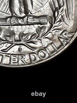 1963-D/D DDR & RPM Washington Quarter. In Original State! BU HG Coin Rare Error