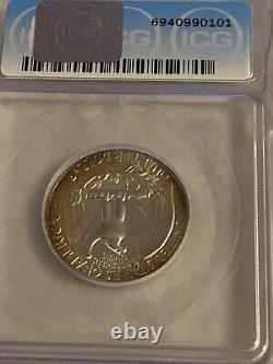 1963 Washington Quarter Type B Reverse Variety FS-901 MS65 ICG LISTS $2100.00