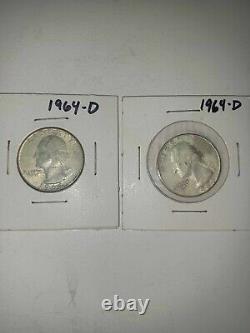 1964 d quarters silver