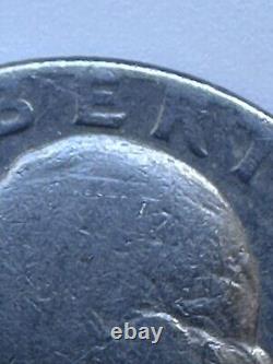 1965 DDO DDR no mint mark Filled Letters Multiple Errors Washington Quarter