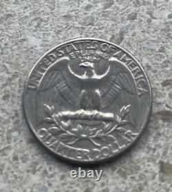 1965 Liberty Quarter No Mint Error Lettering Rare Find