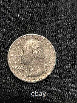 1966 Quarter No Mint Mark